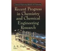 A K Haghi Recent Progress in Chemistry & Chemical Engineering (Copertina rigida)