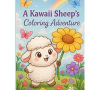 A kawaii Sheep's: Coloring Adventure