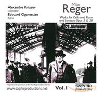A. Kniazev:E. Oganessian - REGER:WORKS FOR CELLO