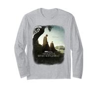 A Knight of The Seven Kingdoms Far from The Throne Poster Maglia a Manica