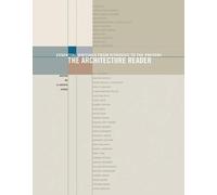 A. Krista Sykes The Architecture Reader (Tascabile)