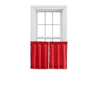 A.L. Ellis Stacey Livelli, Cotone e Poliestere, Rosso, W 28" x L 24" (2 Panels)