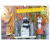 À la clôture du jardin (Calendrier mural 2026 DIN A3 vertical), CALVENDO calendrier mensuel: Vues sur le jardin des voisins