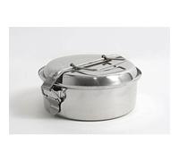 A LA CUINA - Contenitore con Piatto 16 cm Acciaio Inox