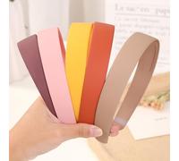 A Larga Fascia con Fascia A Cima A Base di Cesto Morarandi Accessorio per Capelli da Donna A Fascia per la Testa per il Viso Decorazione per Capelli (YELLOW)