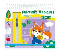 A l'école: Avec 1 pinceau à l'eau