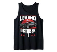 A Legend Was Born On October 1 Fantastico Compleanno di Uomini e Ragazzi Canotta