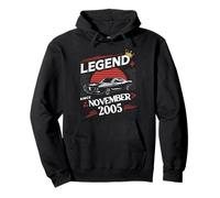 A Legend Was Nas in November 2005 Fantastico Uomo Ragazzo Compleanno Felpa con Cappuccio