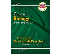 A-Level Biology: OCR A Year 1 & 2 Complete Revision & Practice with Online Edition