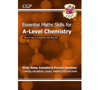 CGP Books A-Level Chemistry: Essential Maths Skills (Tascabile)