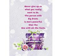 A light purple notebook with a purple book and cute purple fruits.: For students and schools Suitable for women and men Office staff Teenagers, women, men, 8.5x11, 100 pages.