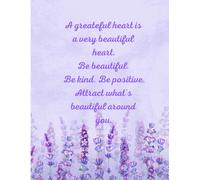 A light purple notebook with beautiful purple flowers.: For students and educational institutions, suitable for women and men, office workers, ... gift for special occasions, 8.5x11, 100 pages