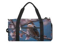 A Little Bird, borsa da palestra per uomo e donna, impermeabile, da viaggio, leggera, per viaggi, sport, colore bianco, taglia unica
