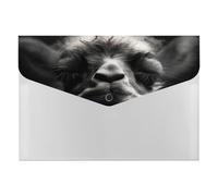 A Little Camel - Organizer per documenti a fisarmonica, con 6 tasche, espandibile, con etichette, cartelle per documenti da viaggio, buste in plastica con chiusura a scatto, 33 x 23 cm