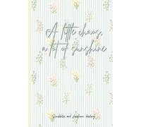 A little chaos, a lot of sunshine: A Trendy Summer, Ditsy Notebook for Beach Lovers, Overthinkers, Hot Messes & Chaos Enthusiasts | Gag Gift for ... Summer Journal & Gift Idea. 120 pages