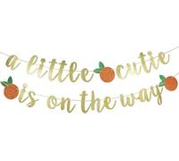 A Little Cutie Is On The Way, decorazione per baby shower, decorazione per feste di compleanno e baby shower, pre-infilata