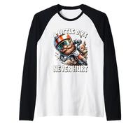 A Little Dirt Never Hurt Funny Saying For Motocross Rider Maglia con Maniche Raglan