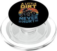 A Little Dirt Never Hurt Umorismo Quad Fuoristrada Regalo PopSockets PopGrip per MagSafe