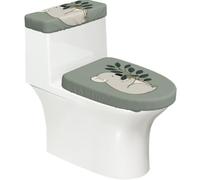 A Little Koala, set di 2 copriwater con coperchio del serbatoio, elastico per WC a forma di U e allungati, decorazione per il bagno, regalo di inaugurazione della casa
