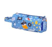 A Little Lovely Company Astuccio per bambini | Poliestere, 20 x 8 x 7 cm, Pirati, Scuola