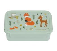 A LITTLE LOVELY COMPANY Bento Forest Friends - Contenitore per il pranzo, per il pane, per la vesper, per il merluzzo, per la pausa, per la colazione, per i bambini, gli amanti della foresta