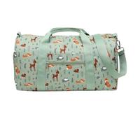 A Little Lovely Company Borsa per il fine settimana con amici della foresta, verde menta