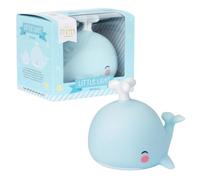 A Little Lovely Company LLWHBU40 Balena Luce notturna, Blu