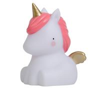 A Little Lovely Company Luce Notturna per Bambini Unicorno Gold