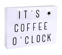 A Little Lovely Company - Scatola luminosa A4 bianco