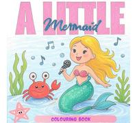 A Little Mermaid: Simple & Cute Mermaid Theme Coloring Book