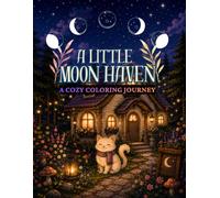 A Little Moon Haven Coloring Book: A Cozy Coloring Journey for Adults