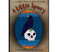 A Little Spooky: cute and creepy images to color