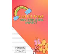 A little Thank You For A Big Impact