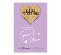A Little Wish For A Special Nan Little Pocket Hug, idea regalo, SPH044