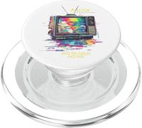 A Look into the Future Cyber TV TV SciFi Design PopSockets PopGrip per MagSafe
