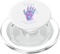 A Look into the Future Futuristic Hand Cyber SciFi Design PopSockets PopGrip per MagSafe