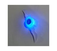 (a-Luce blu) Fanale posteriore per bicicletta Lampada a raggi Lampada per bicicletta Hot Wheels Lampada