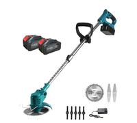 A M C Decespugliatore Elettrico a Batteria Tagliabordi tagliaerba a Batteria con