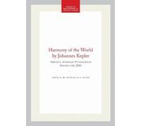A. M. Duncan Harmony of the World by Johannes Kepler (Copertina rigida)