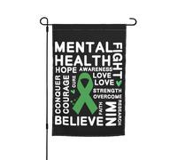A maggio indossiamo il verde MentalAwareness Month Flags Garden Flag Perfect Decoration Yard Banner 12x18 pollici Double Sided Outdoor Decoration Party Tapestry Farmhouse Home Décor Banner