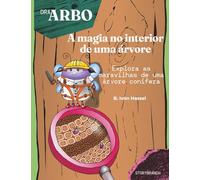 A magia no interior da uma árvore: Explora as maravilhas de uma ávore conífera