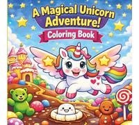 A Magical Unicorn Adventure: Coloring Book