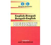 A. Majumdar English-Bengali & Bengali-English One-to-One Dictionary (Tascabile)