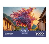 A Male Walks Along The Stone Road 1000 Pezzi Carta Ecologica Puzzle Colorful Explosion Tree Antistress Gioco Per Famiglie Puzzle Decorazioni Per La Casa 70x50cm/1000pcs
