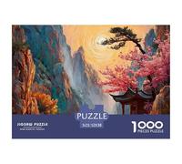 A Male Walks Along The Stone Road 1000 Pezzi Cartone Robusto Puzzle Cosmic Cloud Temple Antistress Gioco Creativo Puzzle Per Adulti E Bambini 52x38cm/1000pcs
