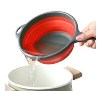 a manico lungo - mestolo da bagno pieghevole da 1400 ml, strumento multiuso per versare e pulire, per stoviglie per cucina e bagno, costruzione in materiale robusto con Ra