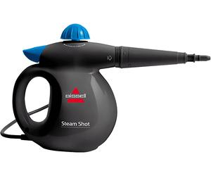 A mano BISSELL Steam Shot Titanium , Potenza Max 1050 W, Serbatoio 0,36 l, Pressione 4,5 bar, Titanio/Blu