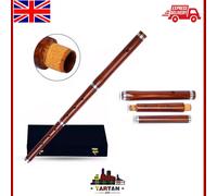 A Mano Irlandese D Flauto IN - di Legno, Accordabile, 3-Part Con Custodia Rigida