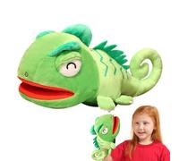 a mano Lézard, Mignon Chameleon Handbag - Plush Toblin, a mano super morbida con bocca mobile per tutte le età