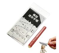 a Mano - Strumento di Taglio e Dimensione di Precisione compreso 3 Lame | Di Dimensione Per Giunti Di Figura | Per La Casa Modellismo Uomini Donne